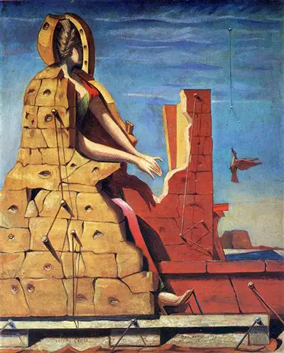 Saint Cecilia (Invisible Piano) Max Ernst